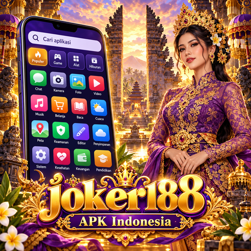 Ilustrasi antarmuka dan navigasi joker188
